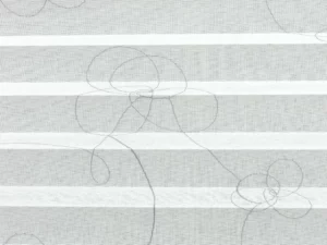 Wit met zwart motief A4142