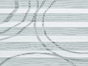 Wit met transparant motief A9301